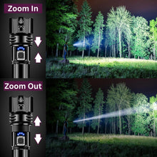 Load image into Gallery viewer, Power P70.2 Flashlight Bundle: Bright LED Rechargeable Flashlights - 3 Torches - Medium, small, extra small - LED Torch &amp; UV Light - For work &amp; Adventures - security, camping, dog walking