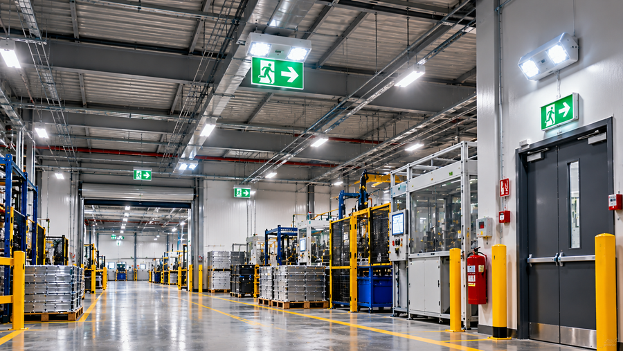 Factory Emergency Lighting