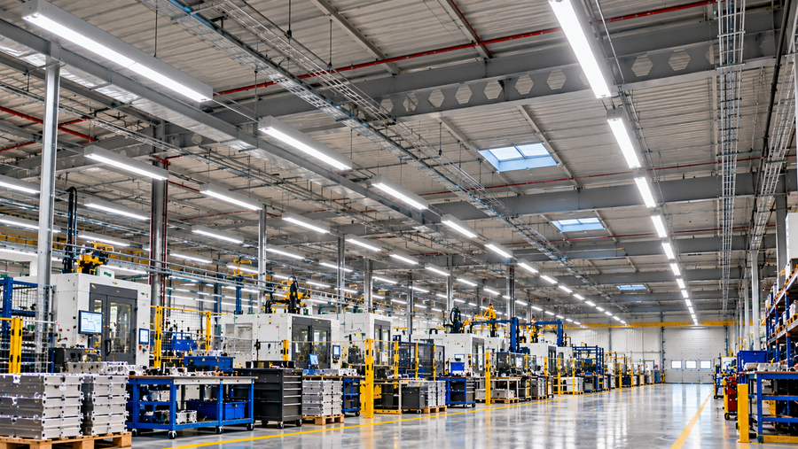 Industrial LED Battens for Factories