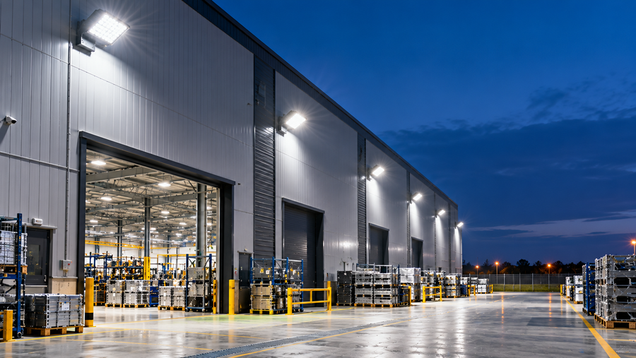 Industrial LED Floodlights for Factories