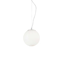 Load image into Gallery viewer, MAPA SP1 MAX &amp; ROW | Indoor White &amp; Chrome Globe Ceiling Pendant Light Fitting, 1 Light