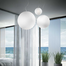 Load image into Gallery viewer, MAPA SP1 MAX &amp; ROW | Indoor White &amp; Chrome Globe Ceiling Pendant Light Fitting, 1 Light