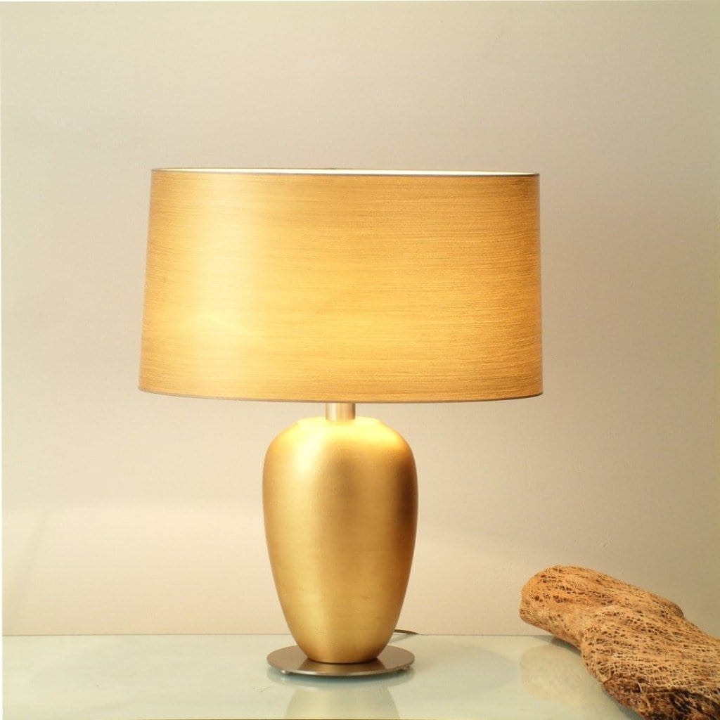 Table lamp 1-leaf OMEGA OVAL - 039 K 1227 V - shinychandeliers.co.uk