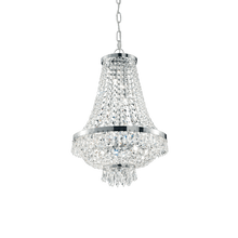 Load image into Gallery viewer, CAESAR SP | Chrome &amp; Gold Crystal Entryway Beaded Chandeliers, 6 &amp; 9 &amp; 12 lights