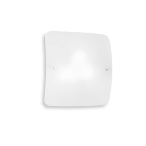 CELINE PL | White Squared Glass Diffuser Celiing & Wall Light Fitting, 2 & 3 & 4 Lights