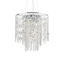 Load image into Gallery viewer, EVASION SP | Indoor Crystal Droplet Chandelier Ceiling Light Fitting, 4 &amp; 8 &amp; 10 Lights