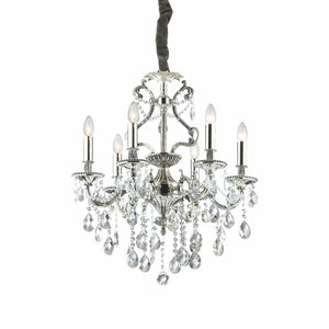 Merry SP | Metal Framed - Crystal Chandelier Ceiling Lights - Gold - Silver - Candle - 12, 8, 6 Lights