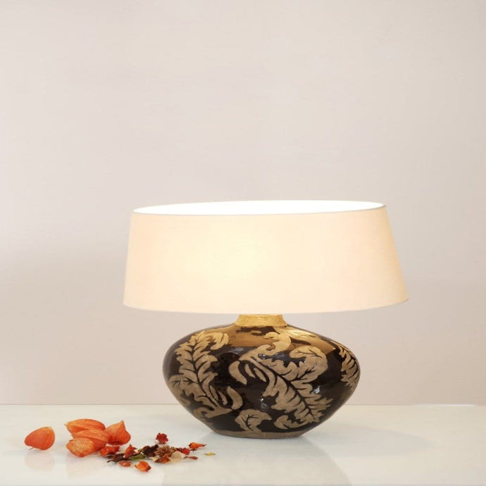 Table lamp 1-leaf TOULOUSE OVAL - 057 K 1209 - shinychandeliers.co.uk