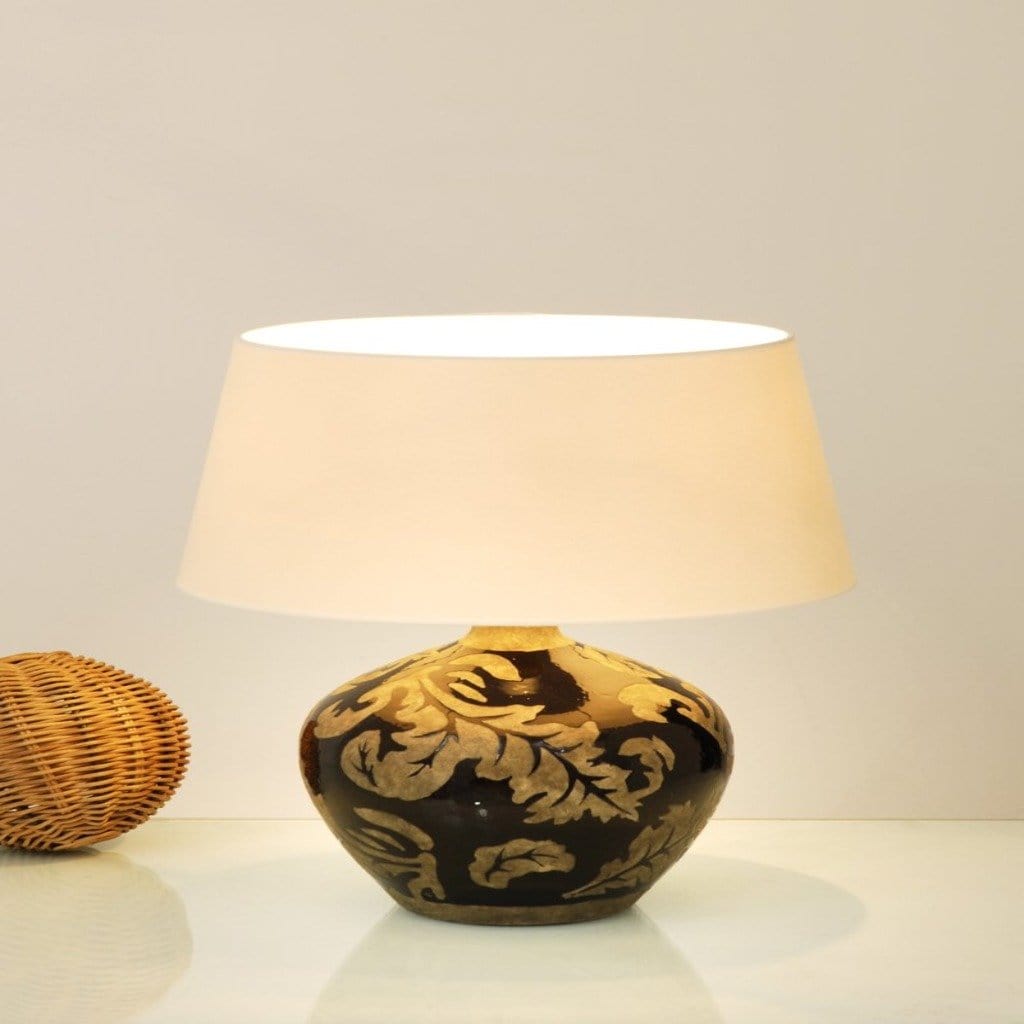 Table lamp 1-leaf TOULOUSE - 057 K 1210 - shinychandeliers.co.uk