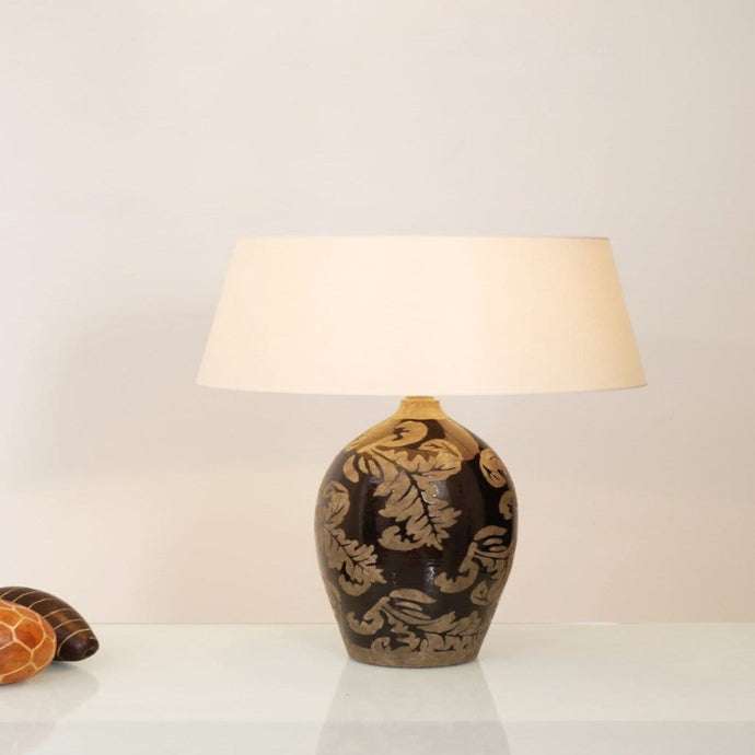 Table lamp 1-leaf TOULOUSE - 057 K 1216 - shinychandeliers.co.uk