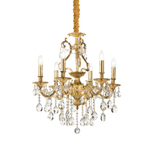Merry SP | Metal Framed - Crystal Chandelier Ceiling Lights - Gold - Silver - Candle - 12, 8, 6 Lights
