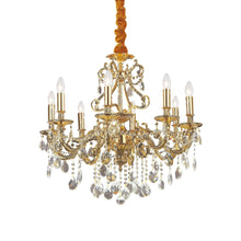 Load image into Gallery viewer, Merry SP | Metal Framed - Crystal Chandelier Ceiling Lights - Gold - Silver - Candle - 12, 8, 6 Lights