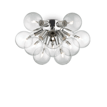 Load image into Gallery viewer, GAL PL10 | Indoor Semi Flush Chrome Ceiling &amp; Wall Light Fitting, 10 Lights