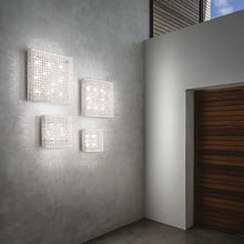 Load image into Gallery viewer, ADMIRAL PL10 | Indoor Chrome Flush Modern Squared Style Crystal Wall &amp; Ceiling Light Fitting, 4 &amp; 6 &amp; 8 &amp; 10 Lights