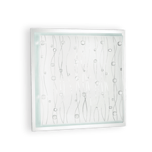 Load image into Gallery viewer, OCEAN PL | Indoor Square Designed Flush Wall Light Fitting, Multicoloured &amp; Clear Style, 2 &amp; 3 Lights