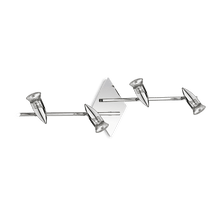 Load image into Gallery viewer, ALPHA PL | Indoor Multiple Track Wall Light Fixture, White, Chrome, Nickel &amp; Brass Design 4 &amp; 6 Lamps