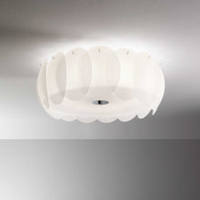 Load image into Gallery viewer, OVAL PL8 | White Indoor Flush Ceiling Light Fitting, 5 &amp; 8 Lights