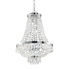 Load image into Gallery viewer, CAESAR SP | Chrome &amp; Gold Crystal Entryway Beaded Chandeliers, 6 &amp; 9 &amp; 12 lights
