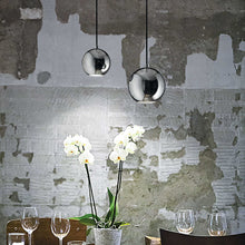 Load image into Gallery viewer, MR JACK SP1 SMALL &amp; BIG | Indoor Globe pendant Ceiling Light Fitting, Black, Chrome, &amp; White Design, 1 Light