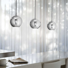 Load image into Gallery viewer, MR JACK SP1 SMALL &amp; BIG | Indoor Globe pendant Ceiling Light Fitting, Black, Chrome, &amp; White Design, 1 Light