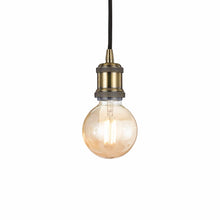 Load image into Gallery viewer, FRIDA SP1 | Antique Brass &amp; Black &amp; Chrome &amp; Copper Bulb Pendants, Ceiling Light Fitting, 1 Light
