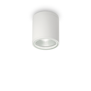 GUN PL1 | Indoor Flush Round Ceiling lights Fitting, Aluminium, Anthracite, Black, Coffee, Grey, & White Designs, 1 Light