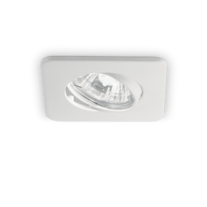 LOUNGE | Black & Chrome & White Indoor Flush Down Lights, Ceiling Light fitting, 1 Light