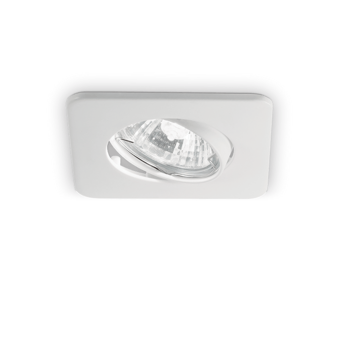 LOUNGE | Black & Chrome & White Indoor Flush Down Lights, Ceiling Light fitting, 1 Light