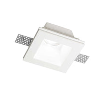 Load image into Gallery viewer, SAMBA | Indoor Flush Round &amp; Square Design White Down Lights, Ceiling Light Fitting, 1 Light