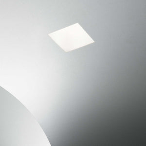 SAMBA | Indoor Flush Round & Square Design White Down Lights, Ceiling Light Fitting, 1 Light