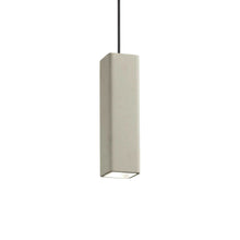 Load image into Gallery viewer, OAK SP &amp; PL | Flush &amp; Hanging Indoor Square &amp; Round Ceiling Pendant Light, White &amp; Concrete Design, 1 Light