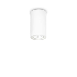 TOWER PL1 | Square & Round White Flush Ceiling Down Lights Fitting, 1 Light