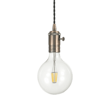 Load image into Gallery viewer, DOC SP1 | Indoor Antique Brass &amp; Copper &amp; Lead Bulb Pendant Ceiling Light Fitting, 1 Light