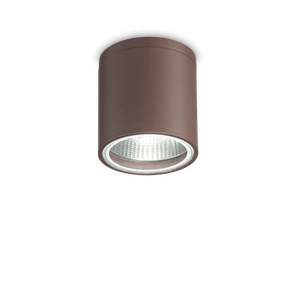GUN PL1 | Indoor Flush Round Ceiling lights Fitting, Aluminium, Anthracite, Black, Coffee, Grey, & White Designs, 1 Light