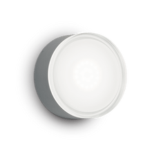 Load image into Gallery viewer, URANUS PL1 BIG &amp; SMALL | Flush Outdoor Wall &amp; Ceiling Light Fitting, Anthracite &amp; White Design, 1 Light, IP44