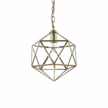 Load image into Gallery viewer, DECA SP1 | Antique Brass Indoor Abstract Pendant Ceiling Light Fitting, 1 Light