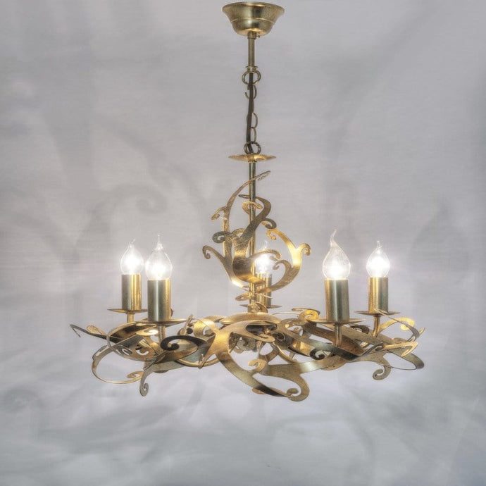 Hanging lamp 5-flg. BUONO - 178 1505 G - shinychandeliers.co.uk