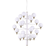 Load image into Gallery viewer, COPERNICUS SP | Black &amp; White Modern Style Multiple Pendant Chandelier Ceiling Light Fitting, 12 &amp; 20 Lights