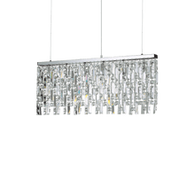 Load image into Gallery viewer, ELIXIR SP | Brass &amp; Chrome Crystal Chandelier Kitchen Island Ceiling Light, 6 &amp; 8 Lights