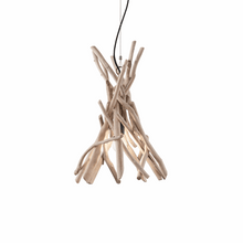 Load image into Gallery viewer, DRIFTWOOD SP1 | Natural Wooden Stick Ceiling Pendant 1 Light Farmhouse style Fitting