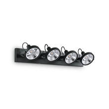 Load image into Gallery viewer, GLIM PL | Indoor Black &amp; White Adjustable Ceiling Light Fitting, 1, 2 &amp; 4 Lights