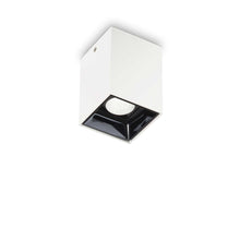Load image into Gallery viewer, NITRO SQUARE &amp; ROUND | Indoor Black &amp; White Flush LED Ceiling Light Fitting, 10W &amp; 15W