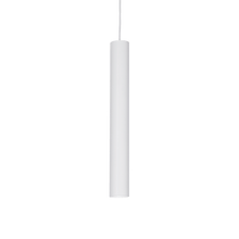 Load image into Gallery viewer, TUBE SP | Indoor White &amp; Black Hanging LED Down Lights, Pendant Ceiling Light Fitting, 1 Light