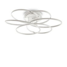 Load image into Gallery viewer, KAROL PL | White Indoor LED Semi Flush Ceiling Lights, 4000 K