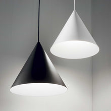 Load image into Gallery viewer, A-LINE SP1 | Black &amp; White Indoor Bowl Pendant, Big &amp; Small Ceiling Light Fitting, 1 Light