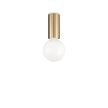 Load image into Gallery viewer, PETIT PL1 | Small Flush Indoor Ceiling Light Fitting, Black, Brass, Chrome, &amp; White Design, 1 Light