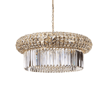Load image into Gallery viewer, NABUCCO SP | Indoor Crystal Drum Chandelier Ceiling Light Fitting, 12 &amp; 16 Lights