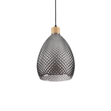Load image into Gallery viewer, BERGEN SP1 | Indoor Smokey Grey Abstract Pendant Ceiling Light Fitting, 3 Styles,  1 Light