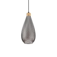 Load image into Gallery viewer, BERGEN SP1 | Indoor Smokey Grey Abstract Pendant Ceiling Light Fitting, 3 Styles,  1 Light