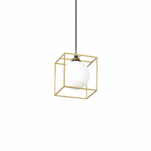 INGOT SP & PL | Indoor Flush & Hanging Brass Design Multiple Globe Pendant Ceiling Light Fitting, 1 & 2 & 3 & 4 Lights